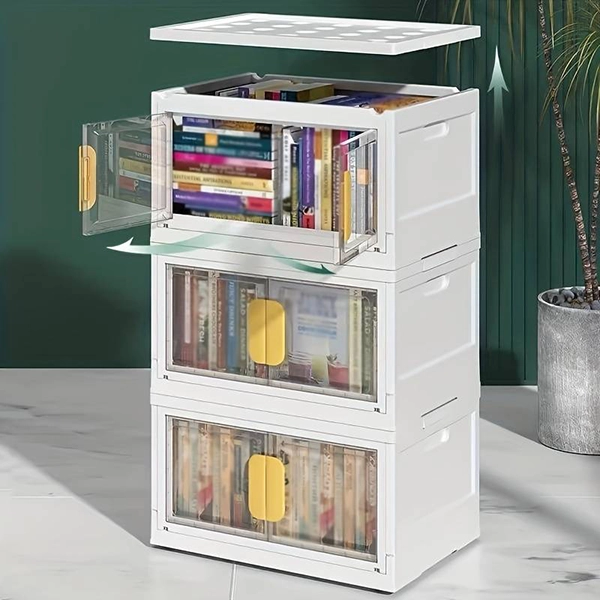 Boîte De Rangement Pliable Organisateur De Maison Empilable – Image 3